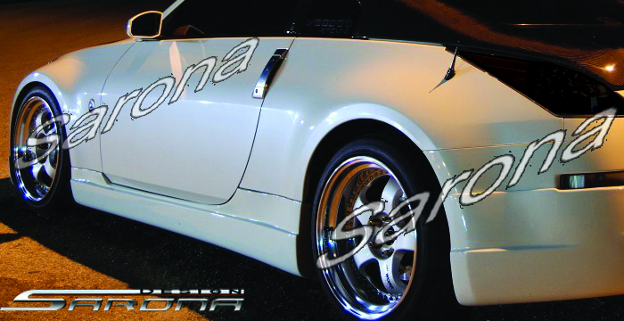 Custom Nissan 350Z  Coupe Side Skirts (2003 - 2008) - $490.00 (Part #NS-027-SS)